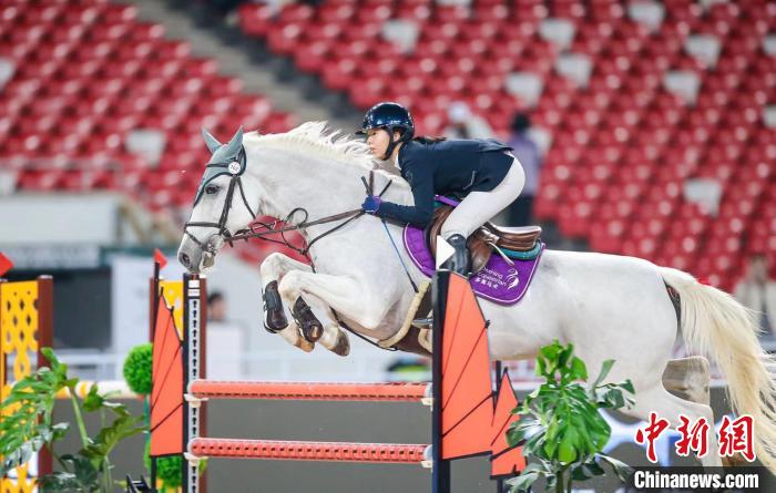 本届浪琴表北京国际马术大师赛进入第二日，鸟