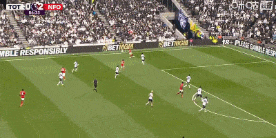 热刺0-3惨败森林双杀主场保级压力骤增